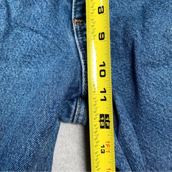 L.L. Bean Double L Relaxed Fit Jeans Womens 4T Blanket Lined Petite Vintage - Picture 16 of 16